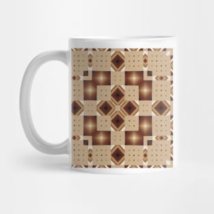 Earthy Tones Geometric Mug